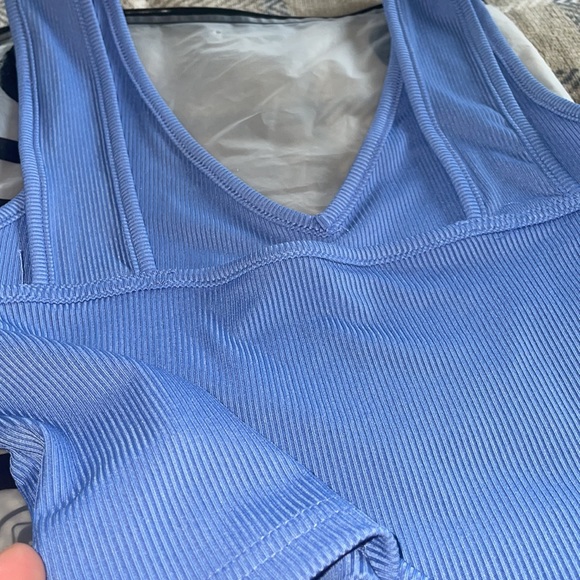 Brand new Baby blue crop top. - Picture 4 of 5